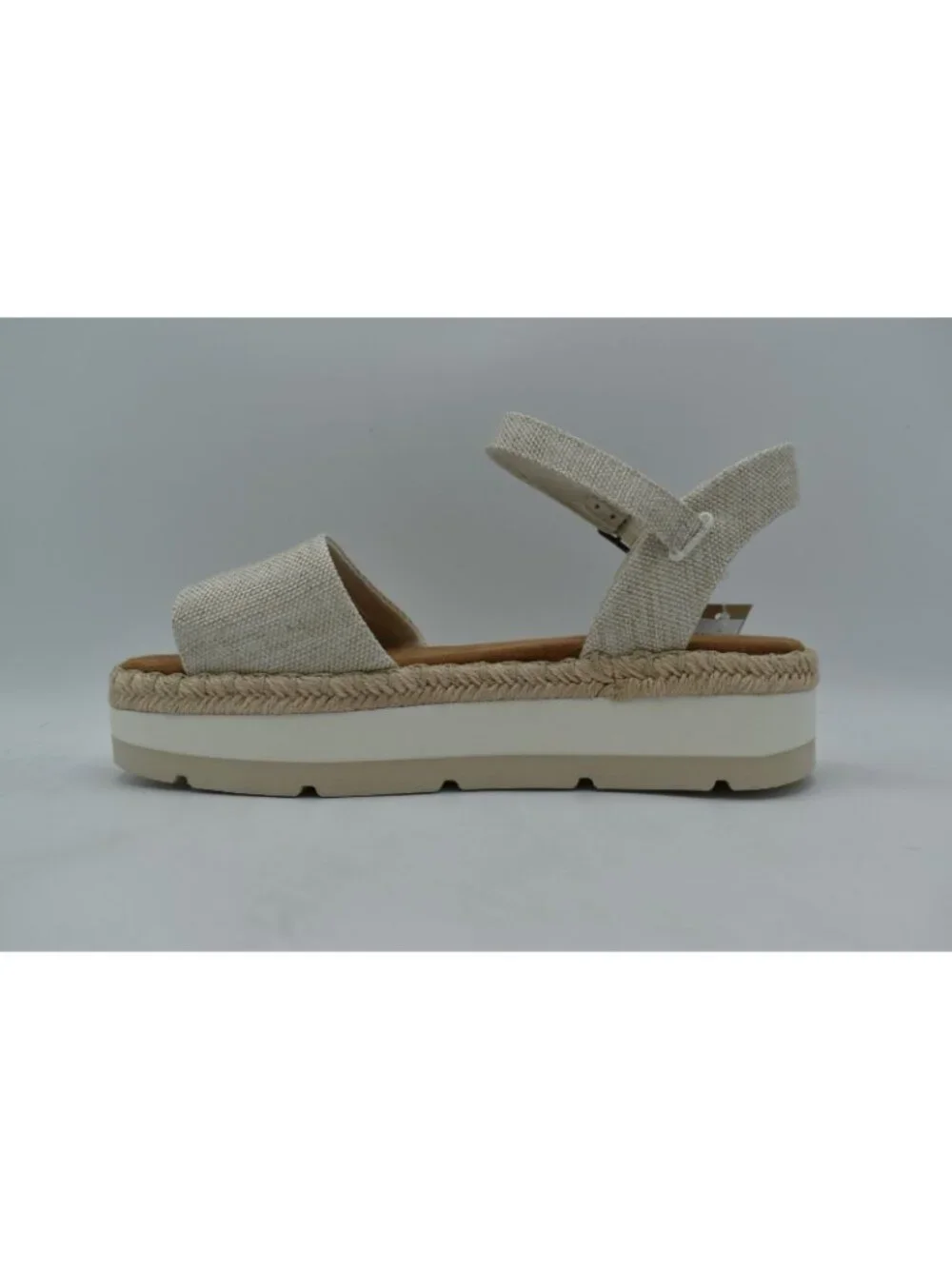 TOMS Womens Size 9 Ronan Natural Yarn Dyed Espadrille Sandals Shoes‎